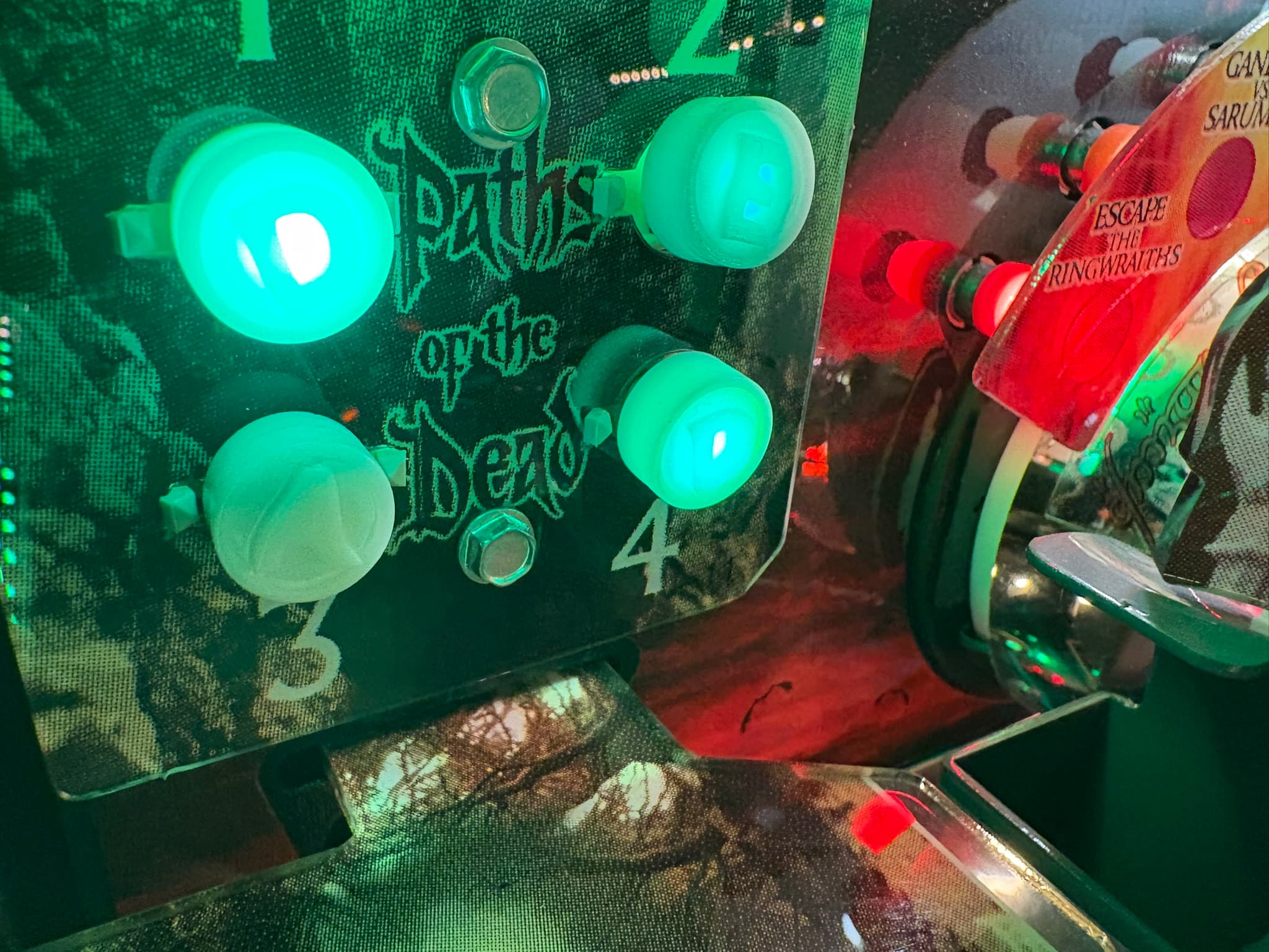 Enhance the Path with glowing D-E-A-D LED Caps!