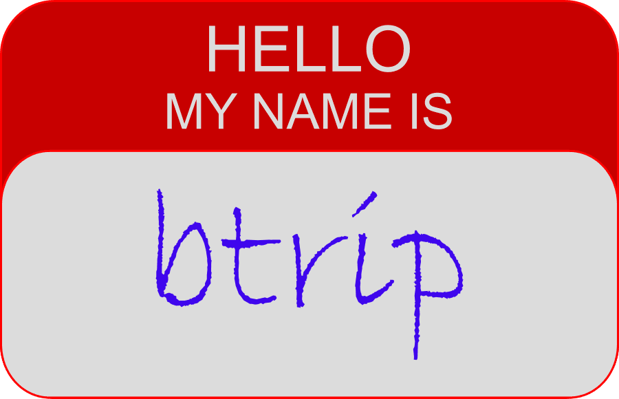 My name is btrip.